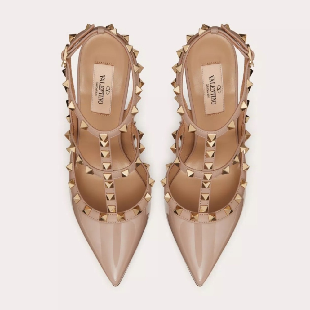 POUDRE PATENT ROCKSTUD CAGED PUMP 100MM SIZE 37.5